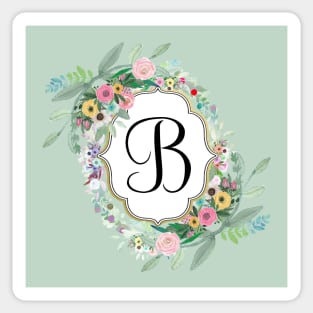 Monogram B Sticker